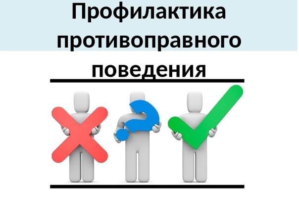 Противоправное поведение несовершеннолетних.